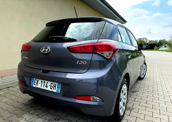 Hyundai i20 cena 35900 przebieg: 98000, rok produkcji 2018 z Biała małe 407